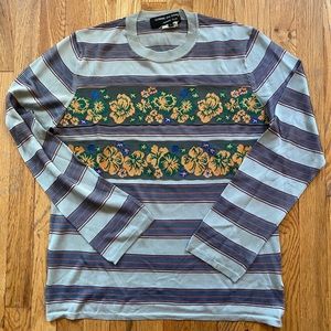 Commes Des Garçon Lightweight Floral Sweater Knit